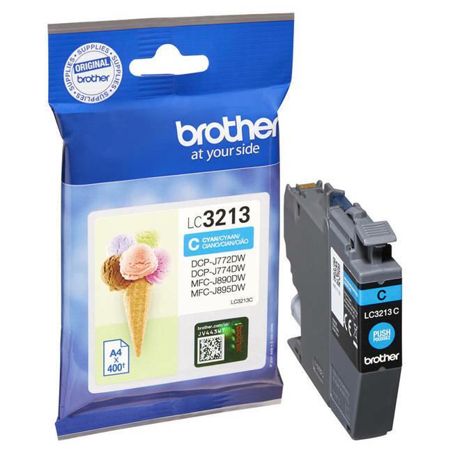 Brother-J572-Tusz-oryginalny-LC3213C-Cyan