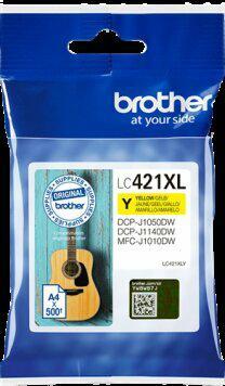 Brother-J1010-Tusz-oryginalny-LC421XLY-Yellow